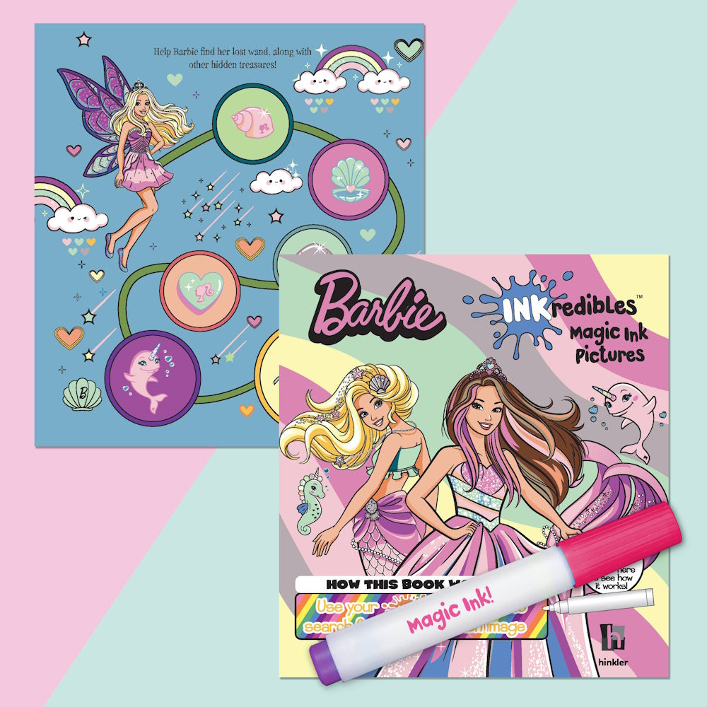 Inkredibles Magic Ink Pictures - Barbie Fantasy
