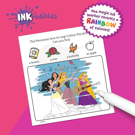 Inkredibles Magic Ink Pictures - Disney Princess