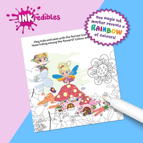 Inkredibles Magic Ink Pictures - Fairy Garden
