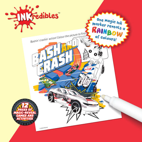 Inkredibles Magic Ink Pictures - Hot Wheels
