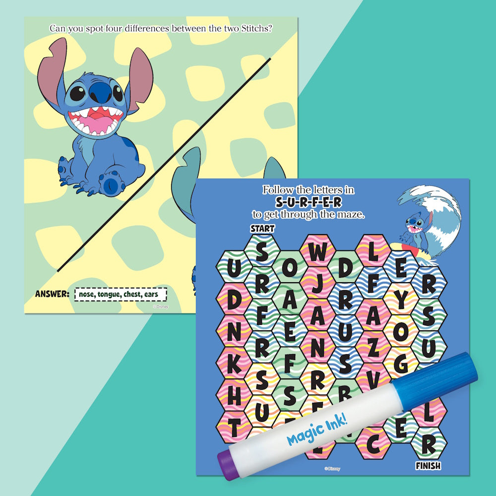 Inkredibles Magic Ink Pictures - Lilo & Stitch