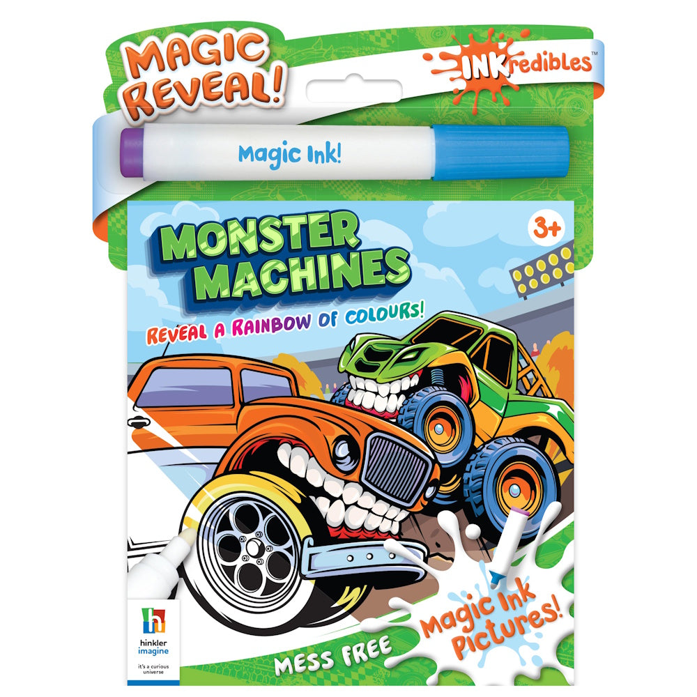 Inkredibles Magic Ink Pictures - Monster Machines