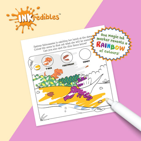 Inkredibles Magic Ink Pictures - Roarsome Dinosaurs