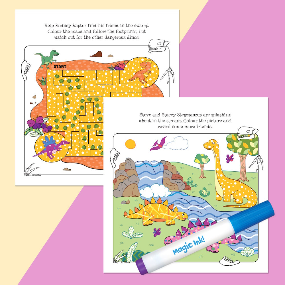 Inkredibles Magic Ink Pictures - Roarsome Dinosaurs