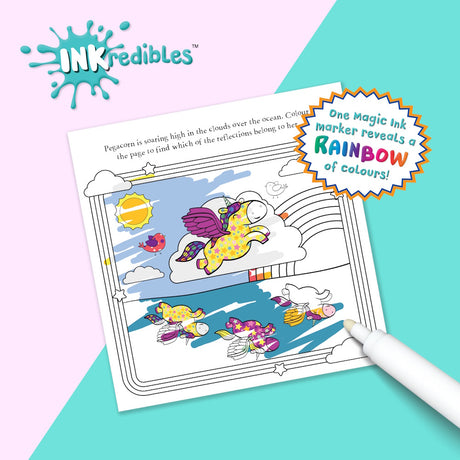 Inkredibles Magic Ink Pictures - Unicorns & Friends