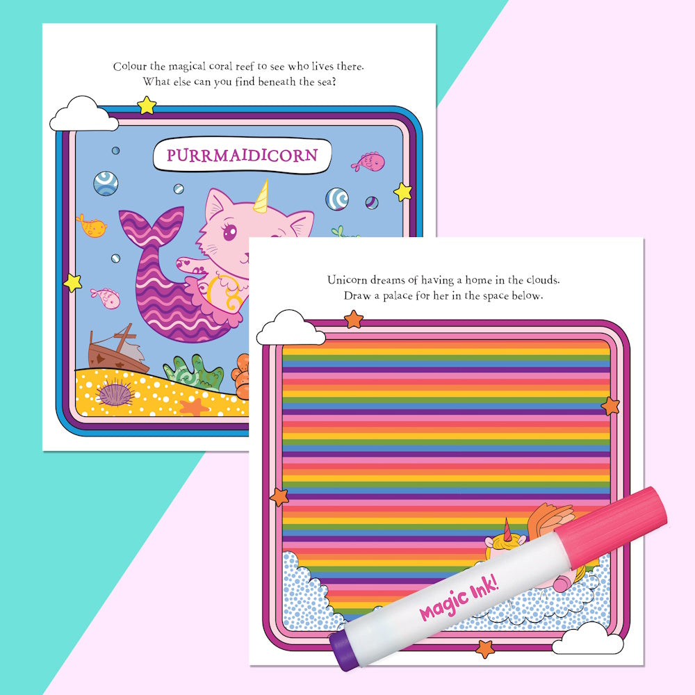 Inkredibles Magic Ink Pictures - Unicorns & Friends