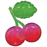 Iridescent Cherries SuperShape Foil Balloon