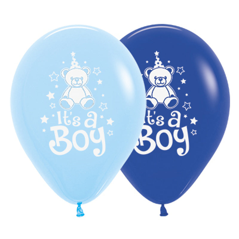 It's a Boy Balloons - Blue 6pk