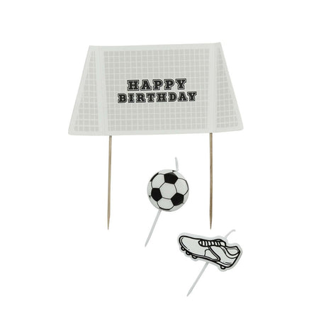 It's a Goal Cake Cake Topper & Candle Set