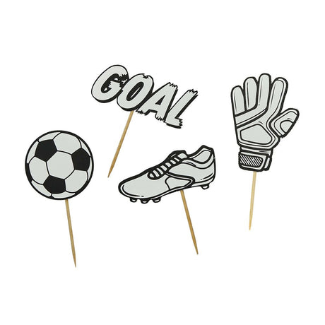 It's a Goal Cupcake Topper Set 12pk
