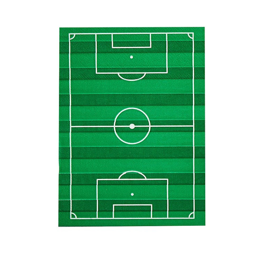 It's a Goal Football Pitch Napkins 16pk