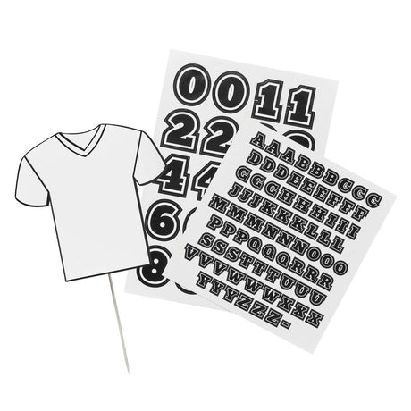 It's a Goal Football Shirt Customisable Cake Topper