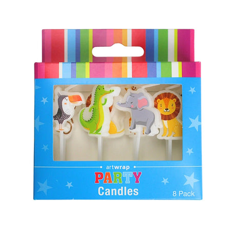 Jungle Candles 8pk