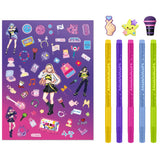 Kaleidoscope Colouring & Activity Kit - K-Pop Anime