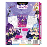 Kaleidoscope Colouring & Activity Kit - K-Pop Anime