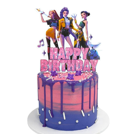 KPop Demon Hunters Cake Topper