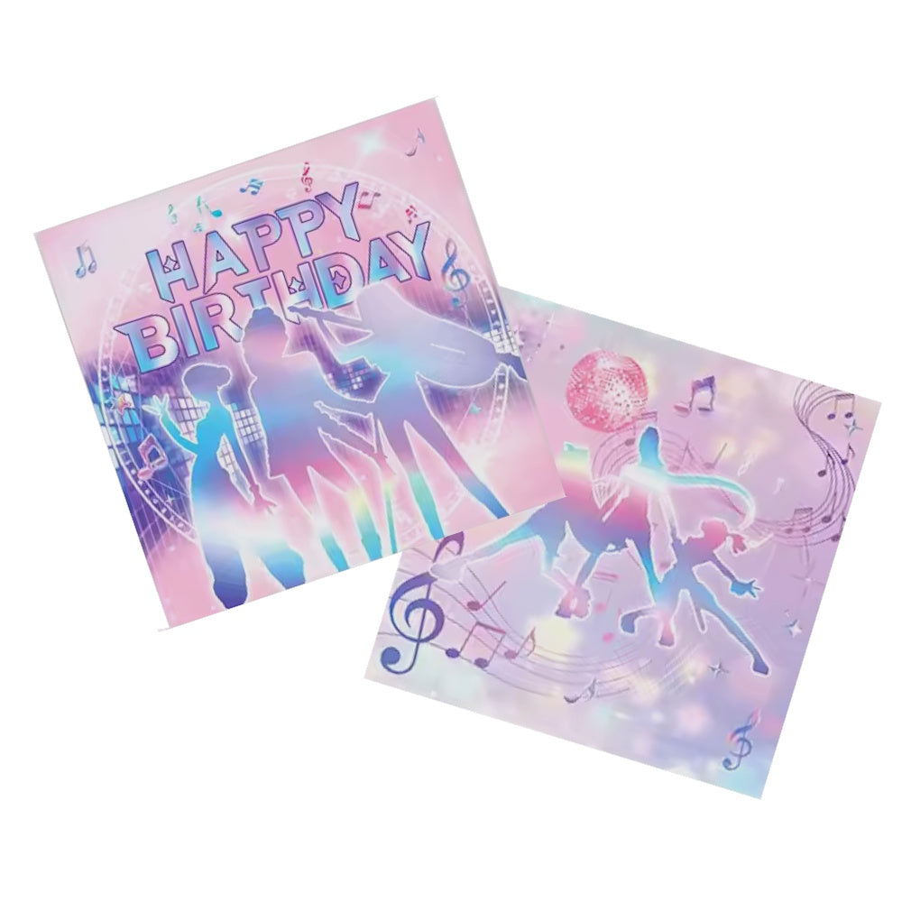 KPop Demon Hunters Disco Lunch Napkins 20pk