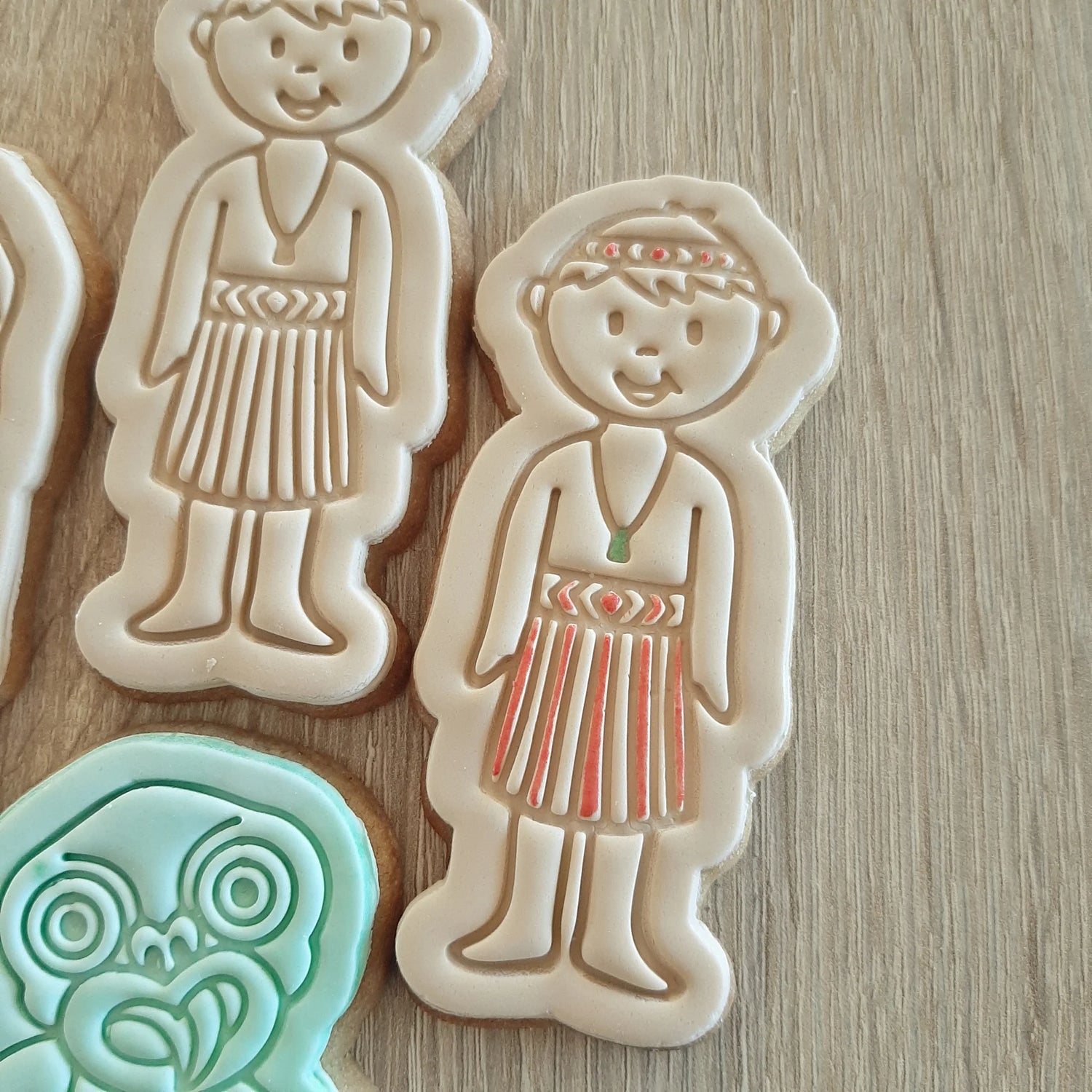 Kapa Haka Tamaiti Tāne (Boy) Cookie Cutter & Embosser