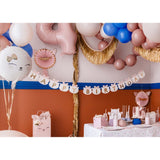 Pink Kitty Party Happy Birthday Banner
