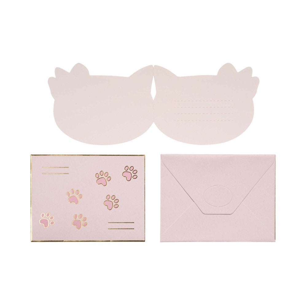 Pink Kitty Party Invitations 6pk