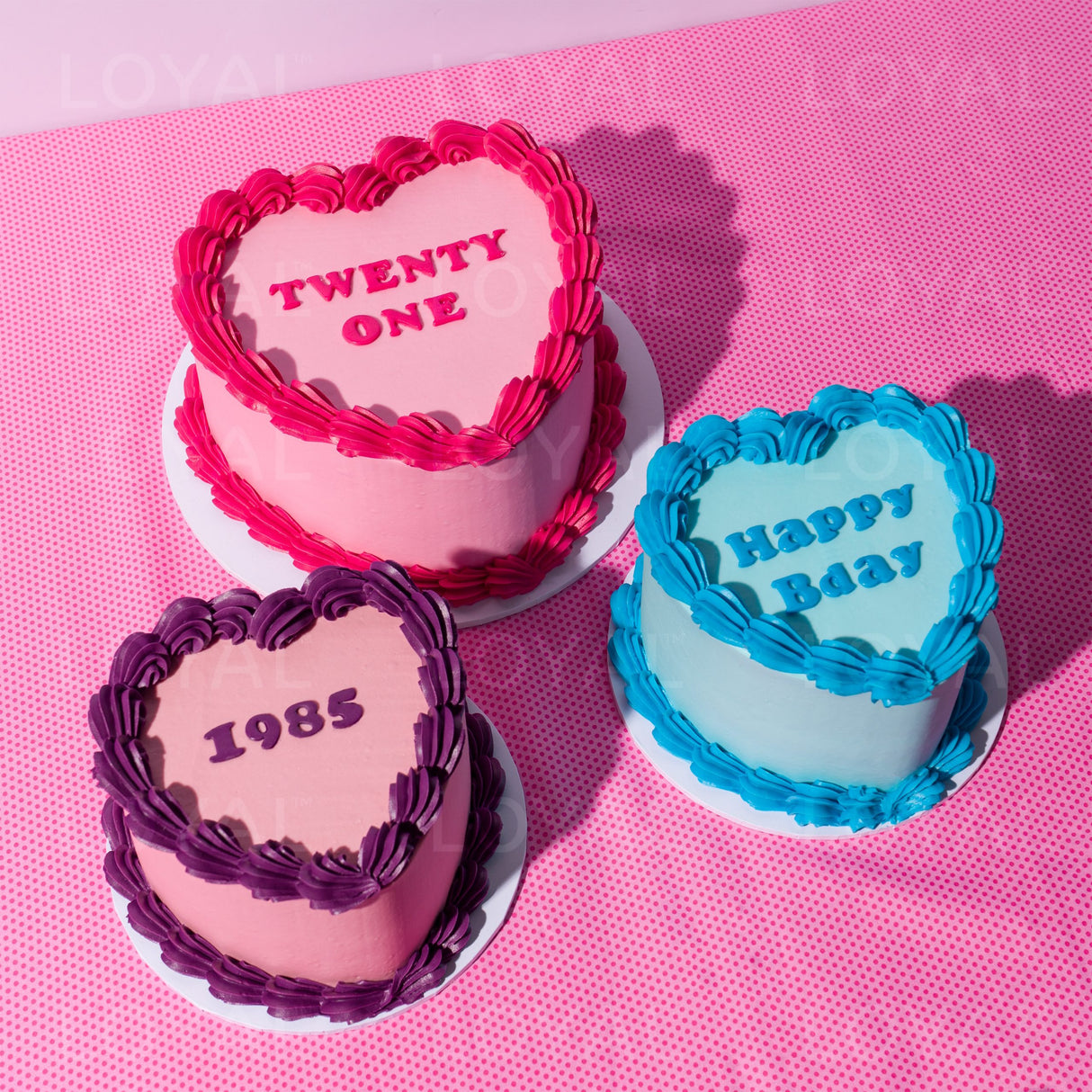 LOYAL Mini Alphabet Plunger Cutters - Lowercase (26pcs)