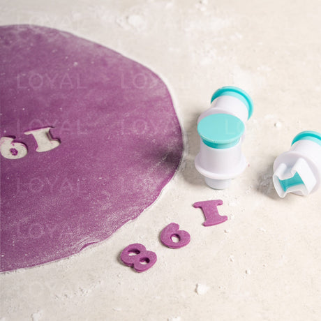 LOYAL Mini Number Plunger Cutters (10pcs)