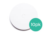 Loyal Perforated White Cake Card 6in 10pk