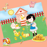 Kaleidoscope Lap Desk Colouring Set - Farm