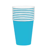 Large Paper Cups 20pk - Caribbean Blue