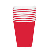 Large Paper Cups 20pk - Red