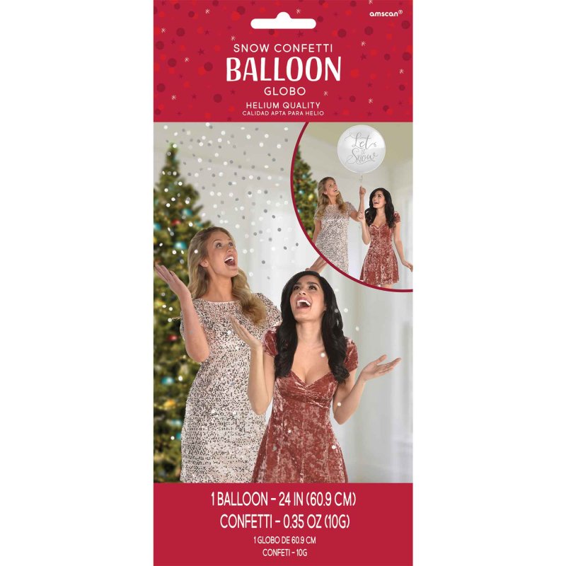 Let it Snow 60cm Balloon
