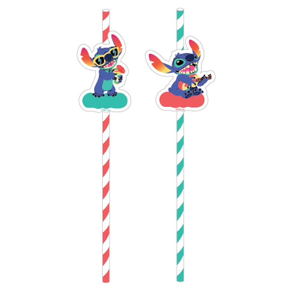 Lilo & Stitch Straws 8pk