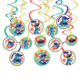 Lilo & Stitch Hanging Spiral Decorations