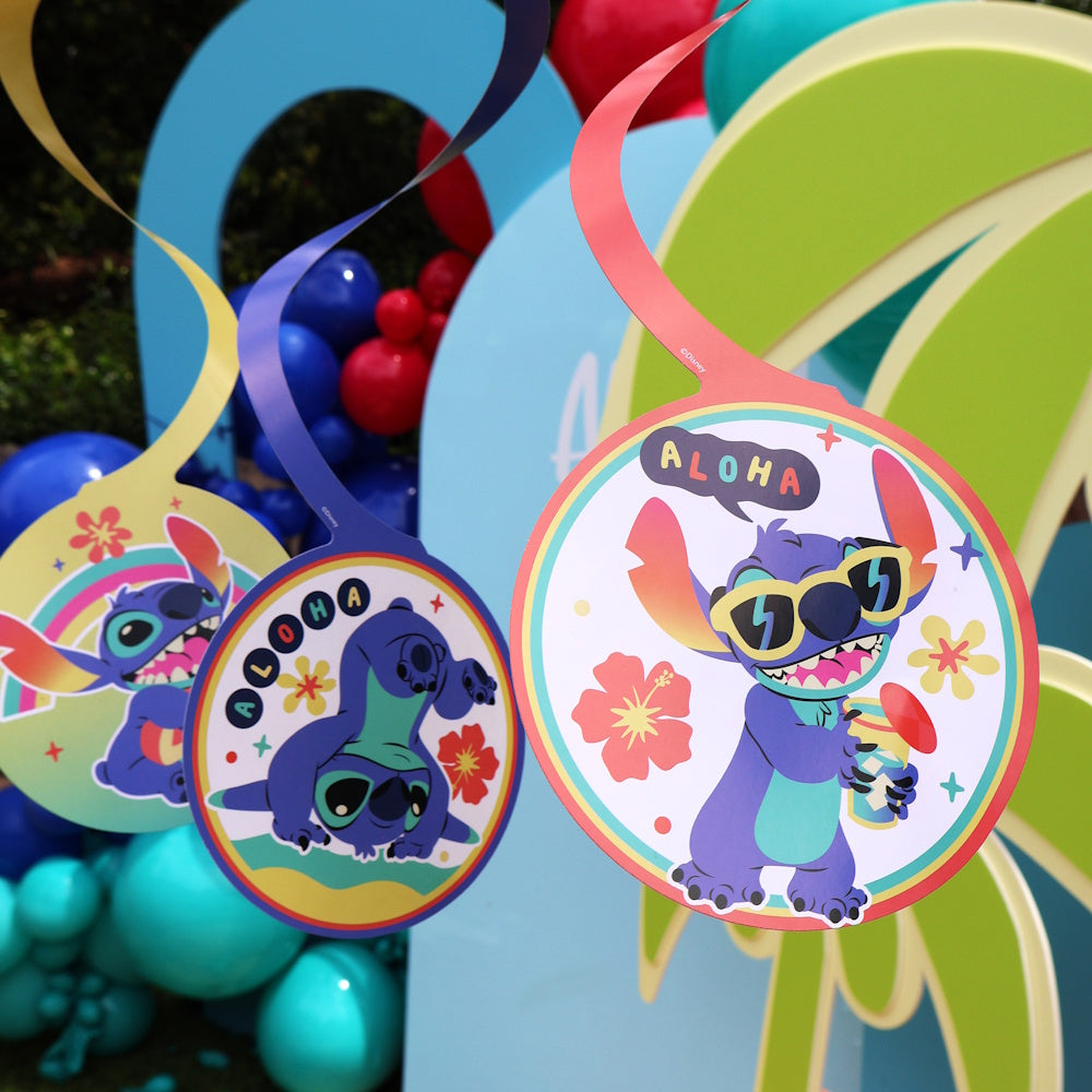 Lilo & Stitch Hanging Spiral Decorations