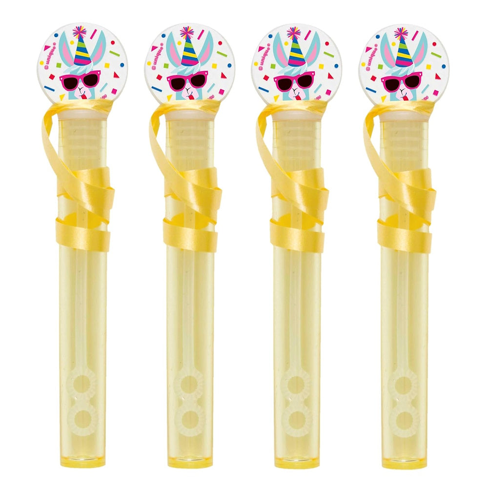 Llama Bubble Wands 4pk