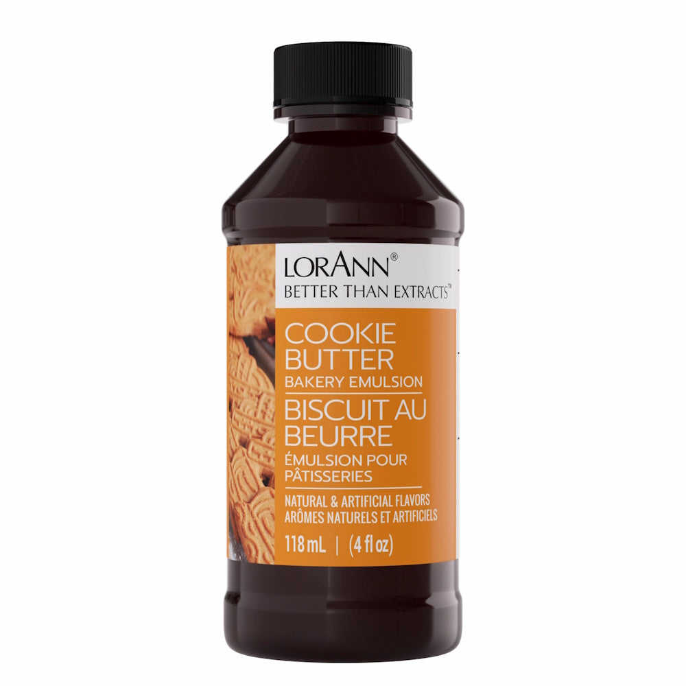 LorAnn Bakery Emulsion - Cookie Butter 4oz