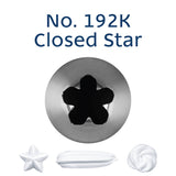 Loyal Closed Star Piping Tip #192K