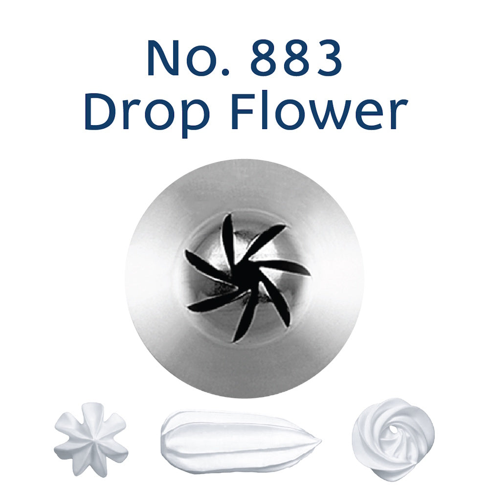 Loyal Drop Flower Piping Tip #883