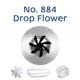 Loyal Drop Flower Piping Tip #884