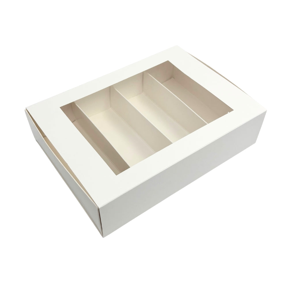 Macaron Box with Window - 24 Macarons (4 x 6)