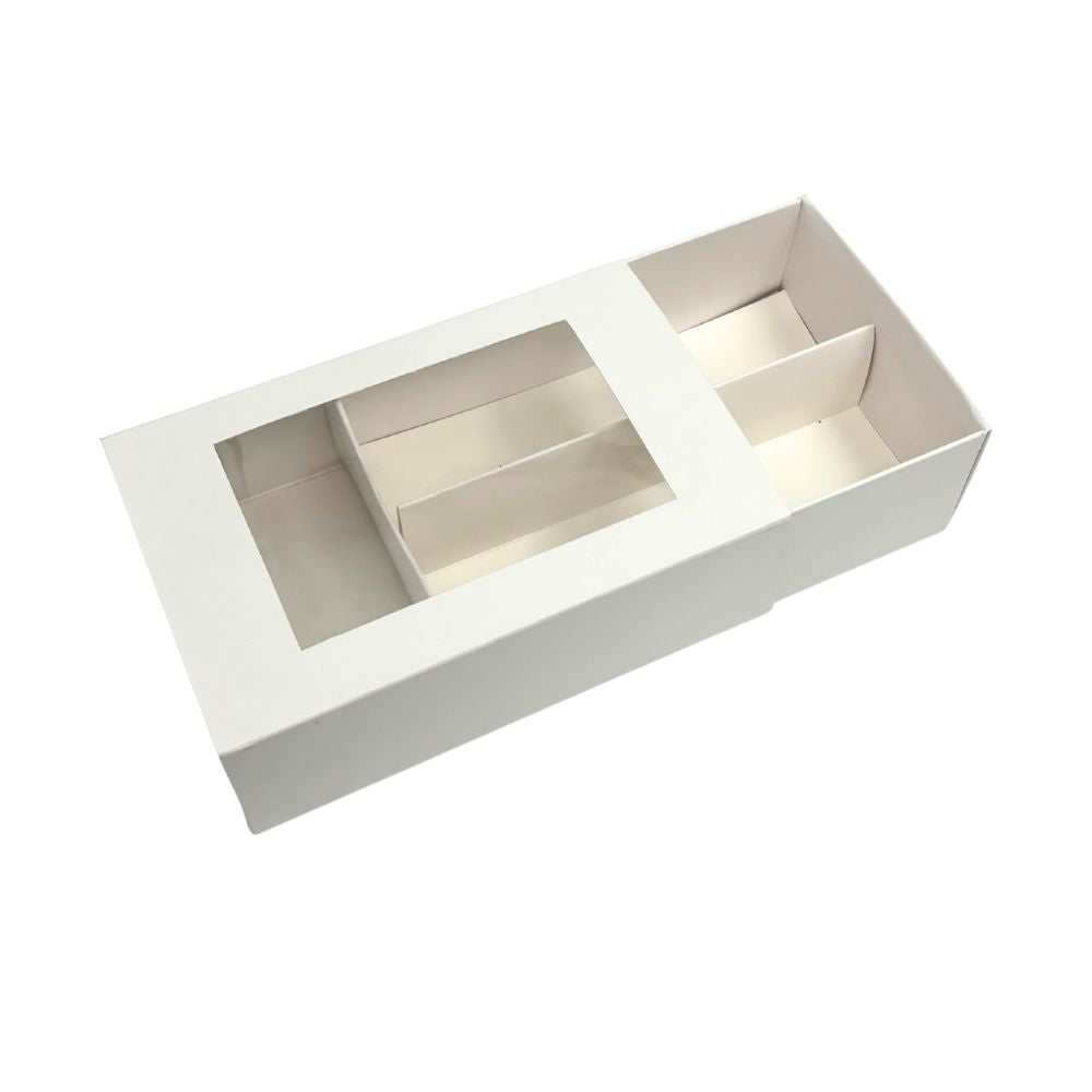 Macaron Box with Window - 12 Macarons (2 x 6)