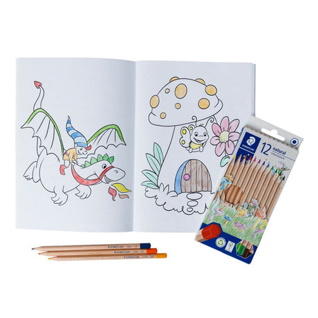 Staedtler Colouring Book Set - Magical Adventures