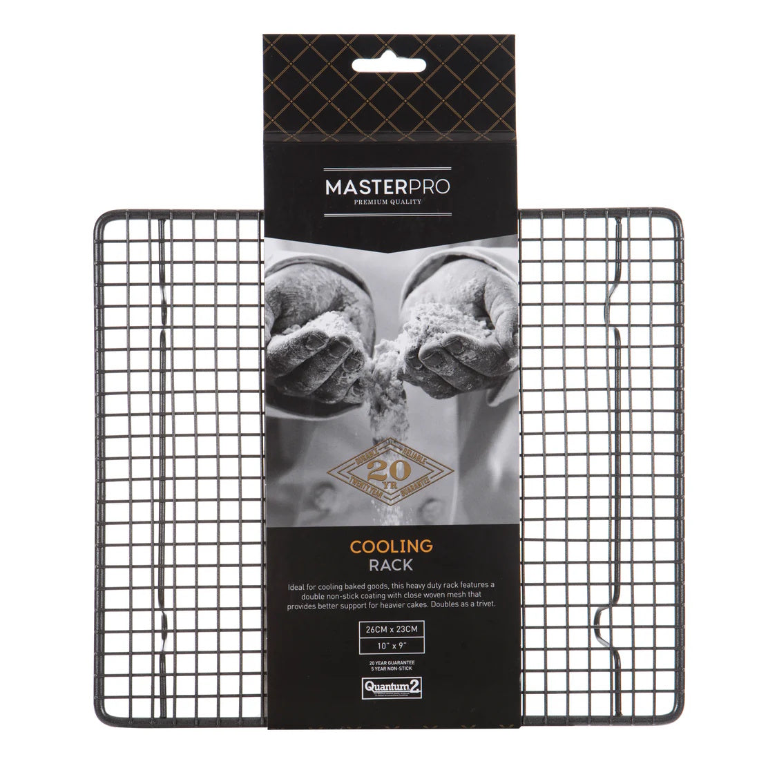 MasterPro Non-Stick Cake Cooling Rack (23cm x 26cm)