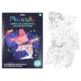 Matariki Collaborative Colour-In Classroom Poster