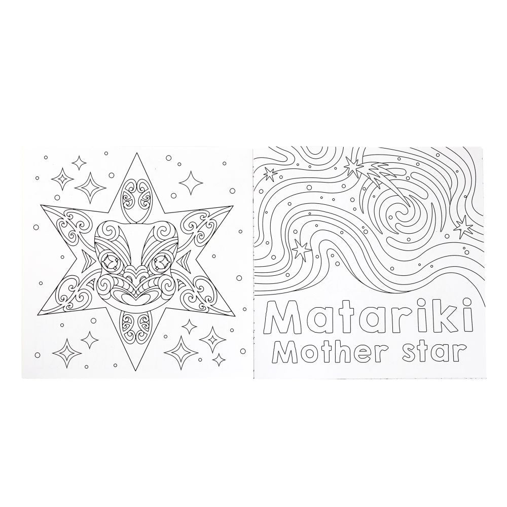 Matariki Colouring Book