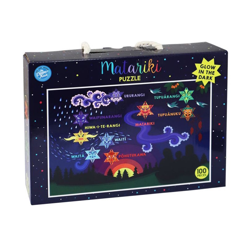 Matariki 100 Piece Glow in the Dark Jigsaw Puzzle