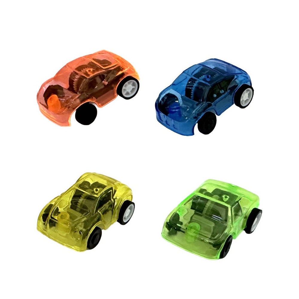 Mini Pull Back Cars Party Favours 4pk