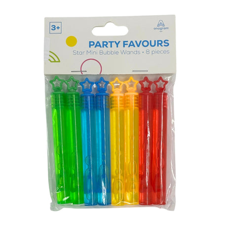 Star Mini Bubble Wands 8pk