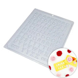 Mini Alphabet Chocolate Mould
