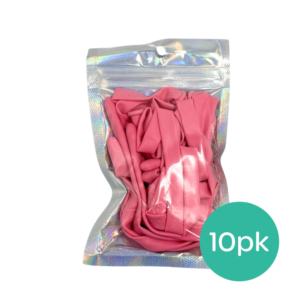 Modelling Balloons 10pk - Pink